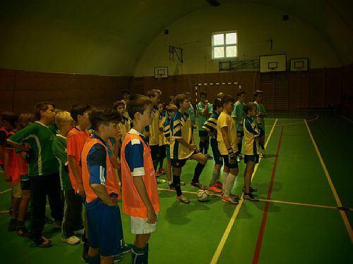 Školská futsalová liga – 1. kolo