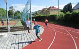 Atletický den na stadionu v Hlubočkách-Vsi