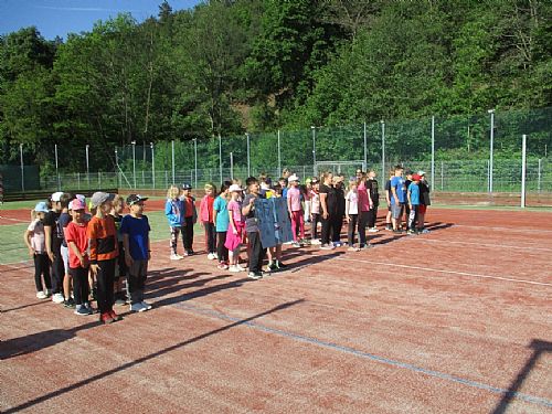 Atletický den na stadionu v Hlubočkách-Vsi