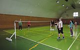 Školní turnaj v badmintonu