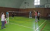 Školní turnaj v badmintonu