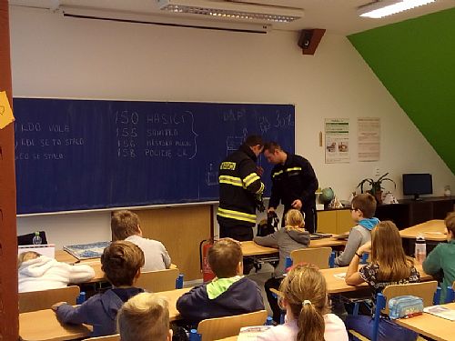 Beseda s hasiči