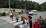 Bezpečná cesta do školy - projektový den 1.st.