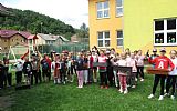 Sazení květin pro OÚ Hlubočky - ŠD Dukla + Mar. Údolí