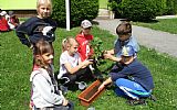 Sazení květin pro OÚ Hlubočky - ŠD Dukla + Mar. Údolí