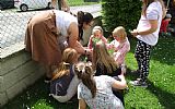 Sazení květin pro OÚ Hlubočky - ŠD Dukla + Mar. Údolí